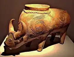 Ceramic from 2300 BC found in Lopburi, Thailand