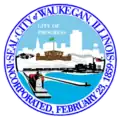 Official seal of Waukegan, Illinois
