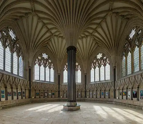 Wells Cathedral chapter house