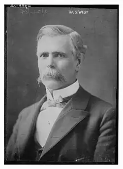 William S. West, LLB 1876, United States Senator for the year 1914 (appointed for one year to fill an unexpired term); instrumental in the founding of Valdosta State University.