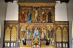 St Charles Borromeo Catholic Church, high altar reredos