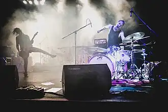 White Miles supporting the Eagles of Death metal