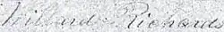 Signature of Willard Richards