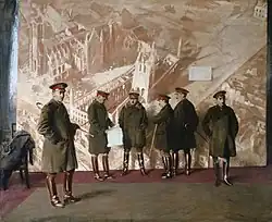 Sir William Nicholson, Canadian Headquarters Staff, 1918, Canadian War Museum, Ottawa