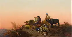 Jerusalem pilgrims, 1872, Art Gallery of South Australia