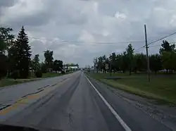 Coming into Williamstown from the south