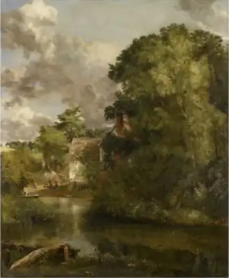 Willy Lott's House from the Stour, 1818