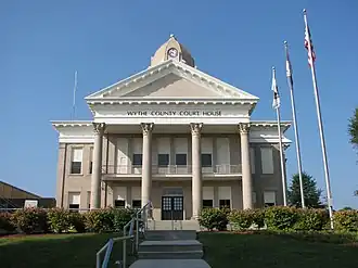 Wythe County Courthouse, Wytheville, Virginia