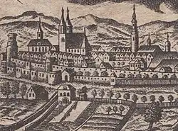 Panorama from 16th century