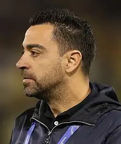 Xavi Hernández, former professional footballer of Catalan origin
