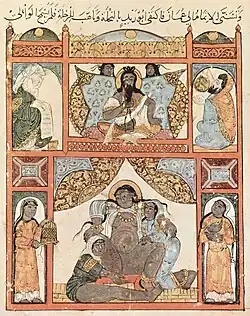 Maqama 39: the Queen of Oman giving birth.[53]