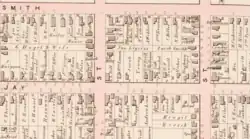 Joseph Yaman Brewery, Jay Street, 1875