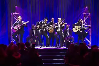 Zac Brown Band at the USO Annual Service Member of the Year Gala in 2016