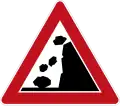 Sign 101-15 Rockfall