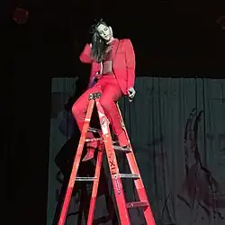 Zemmoa at the National Museum of Mexican Art, Chicago in 2018.