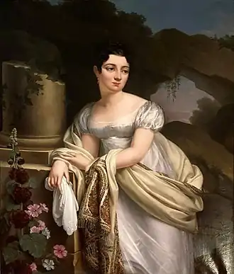 Zénaide Chapt de Rastignac. Edmée Brucy [fr] (1795–1826), artist.