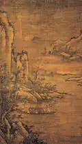 Zhou Wenjing, Visiting Dai Kui on a Snowy Night, 15th century (China, Early Ming dynasty), National Palace Museum