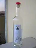 A bottle of Cypriot Zivania.