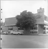 The Stuart Arms following being rebuilt, photo likely taken in the 1960s