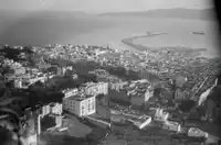 Aerial view of Tangier in 1932