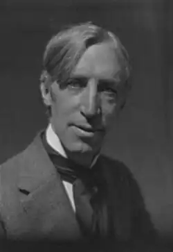 Portrait of Gerald Stanley Lee by Arnold Genthe, 1922